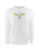 Will C Wood HS Girls Soccer Block 1 - Crewneck Sweatshirt