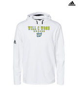Will C Wood HS Girls Soccer Block 1 - Mens Adidas Hoodie