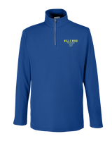 Will C Wood HS Girls Soccer Block 1 - Mens Quarter Zip