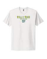 Will C Wood HS Girls Soccer Block 1 - Mens Select Cotton T-Shirt