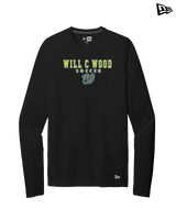 Will C Wood HS Girls Soccer Block 1 - New Era Performance Long Sleeve
