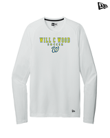 Will C Wood HS Girls Soccer Block 1 - New Era Performance Long Sleeve