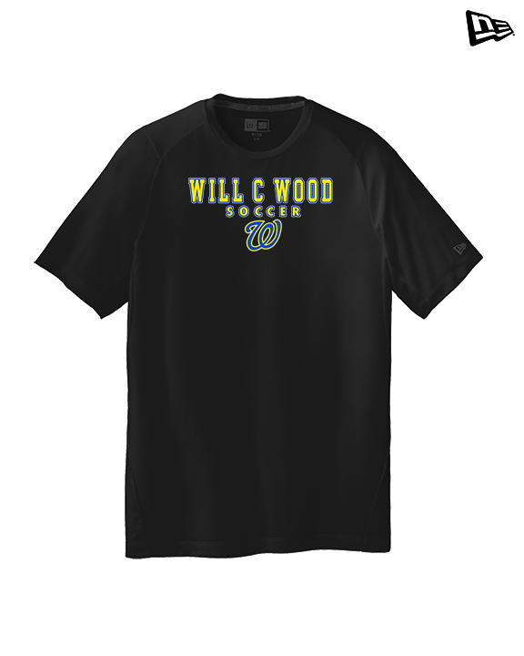 Will C Wood HS Girls Soccer Block 1 - New Era Performance Shirt