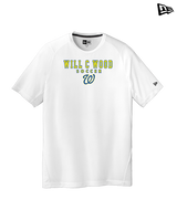 Will C Wood HS Girls Soccer Block 1 - New Era Performance Shirt