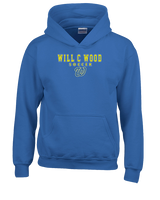 Will C Wood HS Girls Soccer Block 1 - Unisex Hoodie