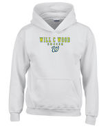 Will C Wood HS Girls Soccer Block 1 - Unisex Hoodie