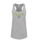 Will C Wood HS Girls Soccer Block 1 - Womens Tank Top