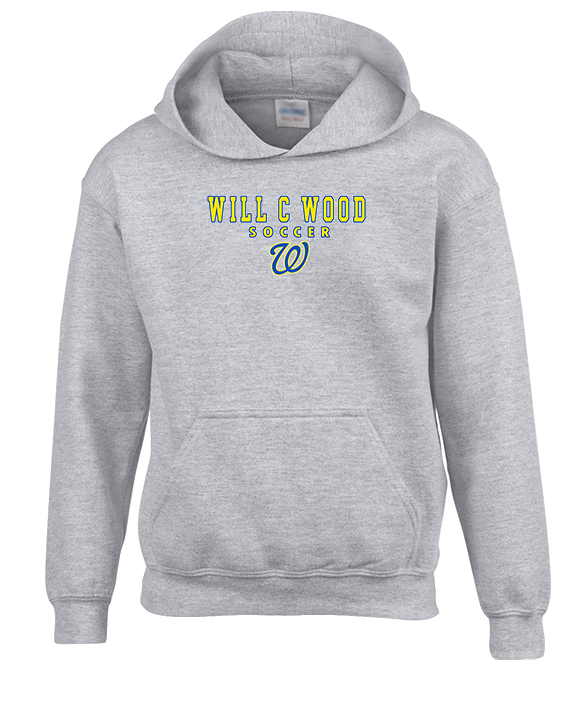 Will C Wood HS Girls Soccer Block 1 - Youth Hoodie
