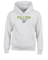 Will C Wood HS Girls Soccer Block 1 - Youth Hoodie