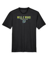 Will C Wood HS Girls Soccer Block 1 - Youth Performance Shirt