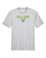 Will C Wood HS Girls Soccer Block 1 - Youth Performance Shirt