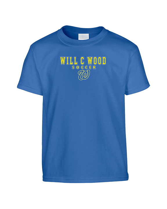 Will C Wood HS Girls Soccer Block 1 - Youth Shirt