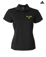 Will C Wood HS Girls Soccer Block 2 - Adidas Womens Polo