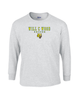 Will C Wood HS Girls Soccer Block 2 - Cotton Longsleeve