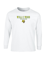 Will C Wood HS Girls Soccer Block 2 - Cotton Longsleeve