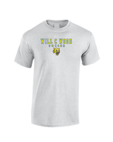 Will C Wood HS Girls Soccer Block 2 - Cotton T-Shirt