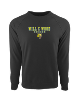 Will C Wood HS Girls Soccer Block 2 - Crewneck Sweatshirt