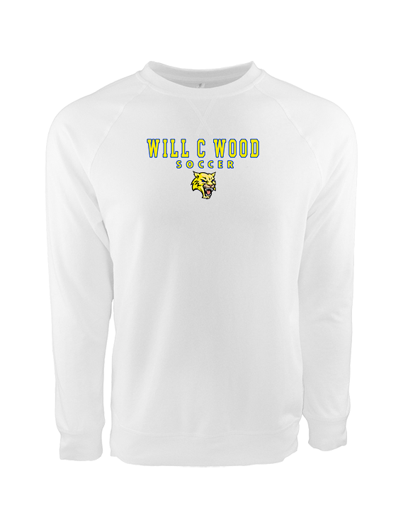 Will C Wood HS Girls Soccer Block 2 - Crewneck Sweatshirt