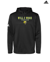 Will C Wood HS Girls Soccer Block 2 - Mens Adidas Hoodie
