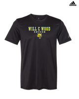 Will C Wood HS Girls Soccer Block 2 - Mens Adidas Performance Shirt