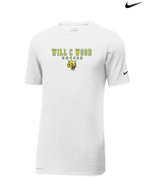 Will C Wood HS Girls Soccer Block 2 - Mens Nike Cotton Poly Tee
