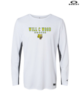 Will C Wood HS Girls Soccer Block 2 - Mens Oakley Longsleeve