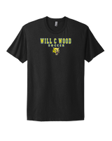 Will C Wood HS Girls Soccer Block 2 - Mens Select Cotton T-Shirt