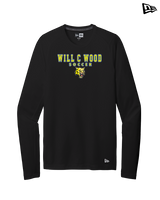 Will C Wood HS Girls Soccer Block 2 - New Era Performance Long Sleeve