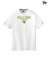 Will C Wood HS Girls Soccer Block 2 - New Era Performance Shirt
