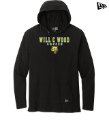 Will C Wood HS Girls Soccer Block 2 - New Era Tri-Blend Hoodie