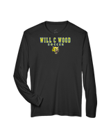 Will C Wood HS Girls Soccer Block 2 - Performance Longsleeve