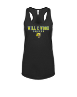 Will C Wood HS Girls Soccer Block 2 - Womens Tank Top