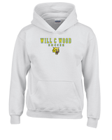 Will C Wood HS Girls Soccer Block 2 - Youth Hoodie