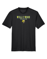 Will C Wood HS Girls Soccer Block 2 - Youth Performance Shirt