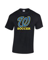 Will C Wood HS Girls Soccer Custom 1 - Cotton T-Shirt