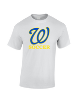 Will C Wood HS Girls Soccer Custom 1 - Cotton T-Shirt