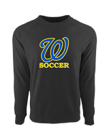 Will C Wood HS Girls Soccer Custom 1 - Crewneck Sweatshirt