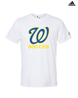 Will C Wood HS Girls Soccer Custom 1 - Mens Adidas Performance Shirt