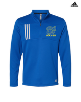 Will C Wood HS Girls Soccer Custom 1 - Mens Adidas Quarter Zip