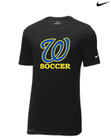 Will C Wood HS Girls Soccer Custom 1 - Mens Nike Cotton Poly Tee