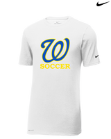 Will C Wood HS Girls Soccer Custom 1 - Mens Nike Cotton Poly Tee