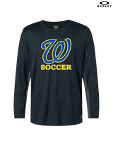Will C Wood HS Girls Soccer Custom 1 - Mens Oakley Longsleeve