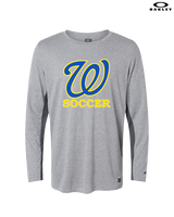 Will C Wood HS Girls Soccer Custom 1 - Mens Oakley Longsleeve