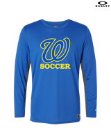 Will C Wood HS Girls Soccer Custom 1 - Mens Oakley Longsleeve