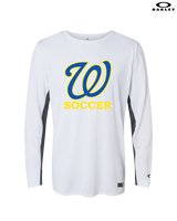 Will C Wood HS Girls Soccer Custom 1 - Mens Oakley Longsleeve