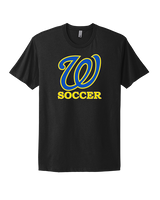 Will C Wood HS Girls Soccer Custom 1 - Mens Select Cotton T-Shirt