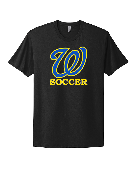 Will C Wood HS Girls Soccer Custom 1 - Mens Select Cotton T-Shirt