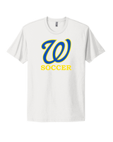 Will C Wood HS Girls Soccer Custom 1 - Mens Select Cotton T-Shirt