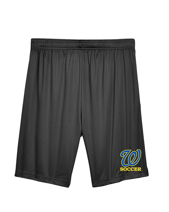 Will C Wood HS Girls Soccer Custom 1 - Mens Training Shorts with Pockets