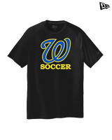 Will C Wood HS Girls Soccer Custom 1 - New Era Performance Shirt